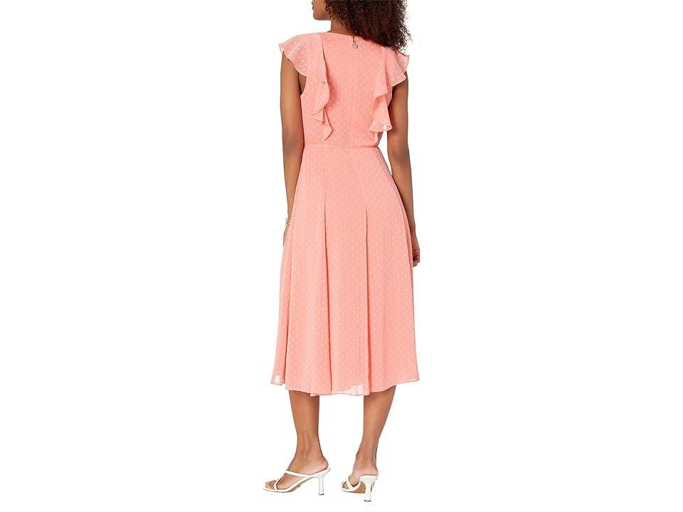 Tommy Hilfiger Clip Chiffon Dress (Bloom) Women's Dress Product Image