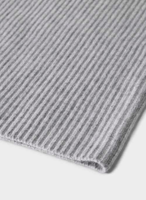 cashmere rib neck warmer Product Image