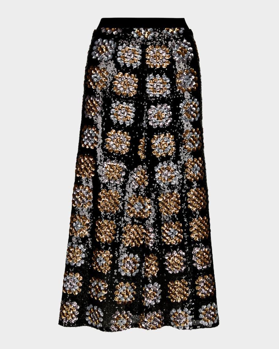 Sequined Midi Skirt product image