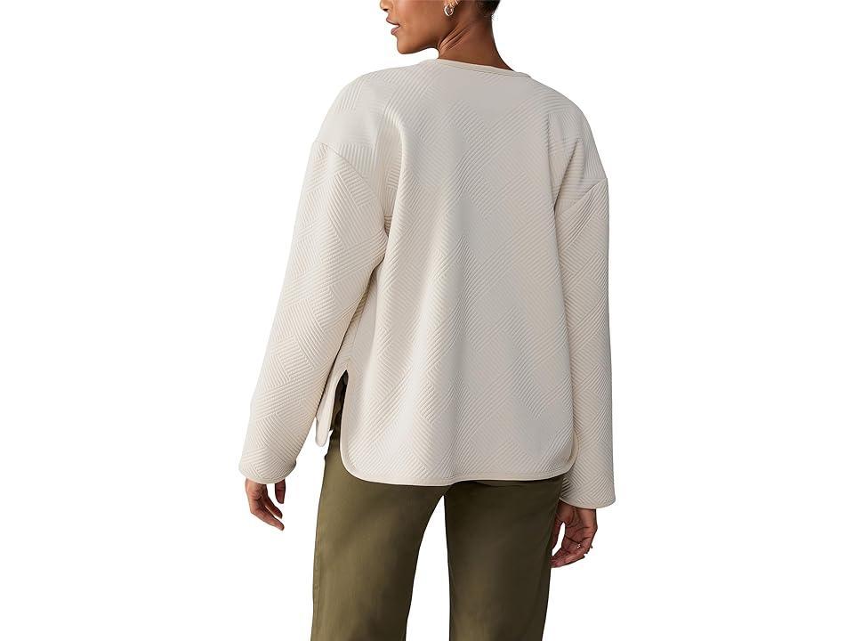 Sanctuary Paris Knit Jacket in Ivory. Product Image