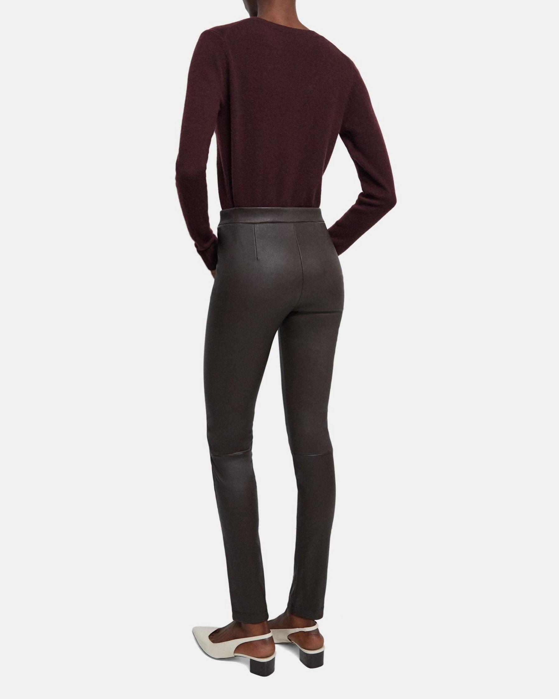 Skinny Legging in Leather Product Image