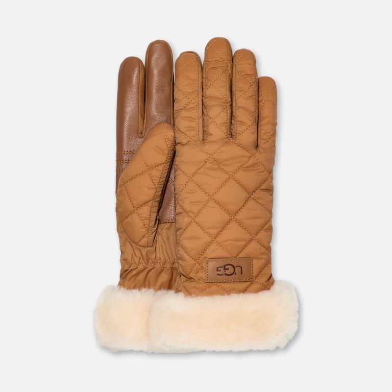 UGG Womens Quilted Performance Glove Sheepskin Gloves Product Image