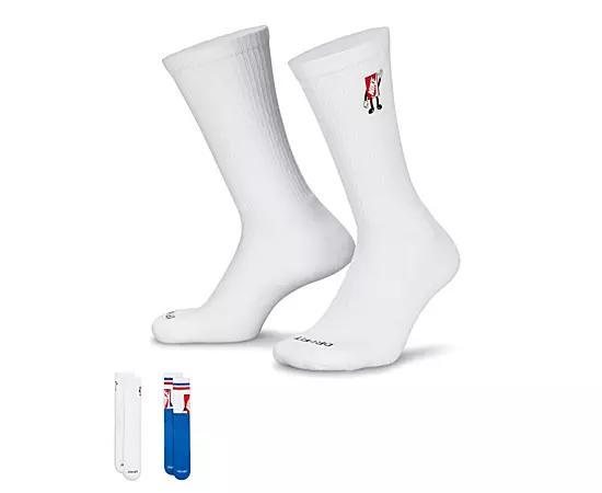 Nike Men's Everyday Plus Cushioned Crew Socks 2 Pairs Product Image