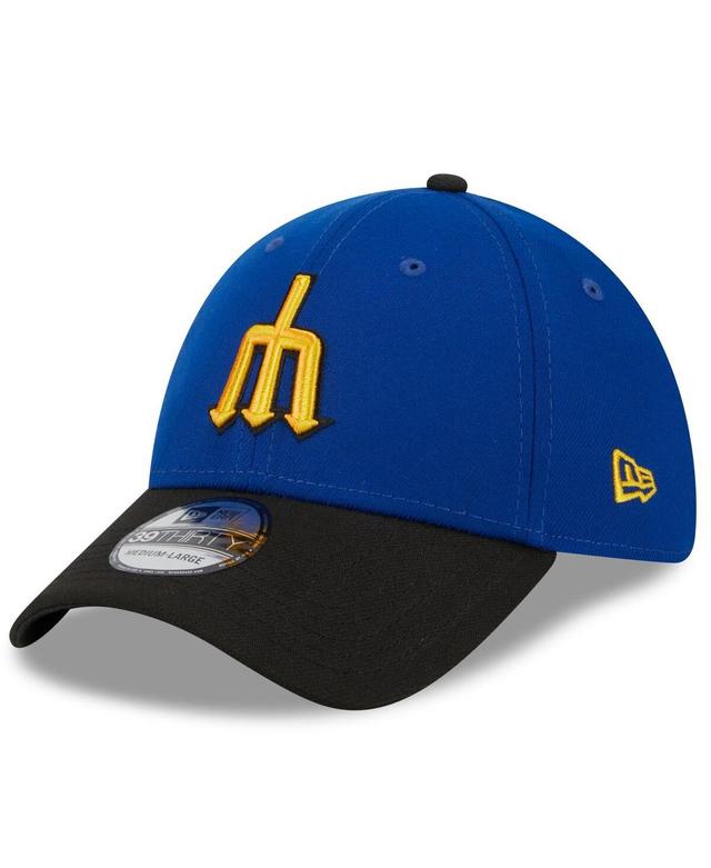 Mens New Era Royal Seattle Mariners 2023 City Connect 39THIRTY Flex Fit Hat - Royal Product Image