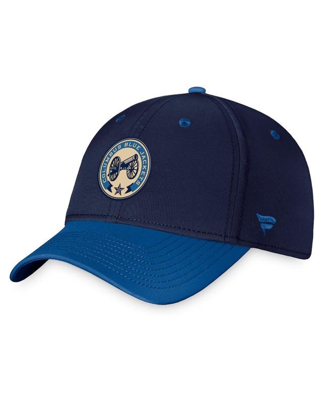 Fanatics Mens Navy Columbus Blue Jackets Authentic Pro Alternate Jersey Flex Hat - Navy Product Image