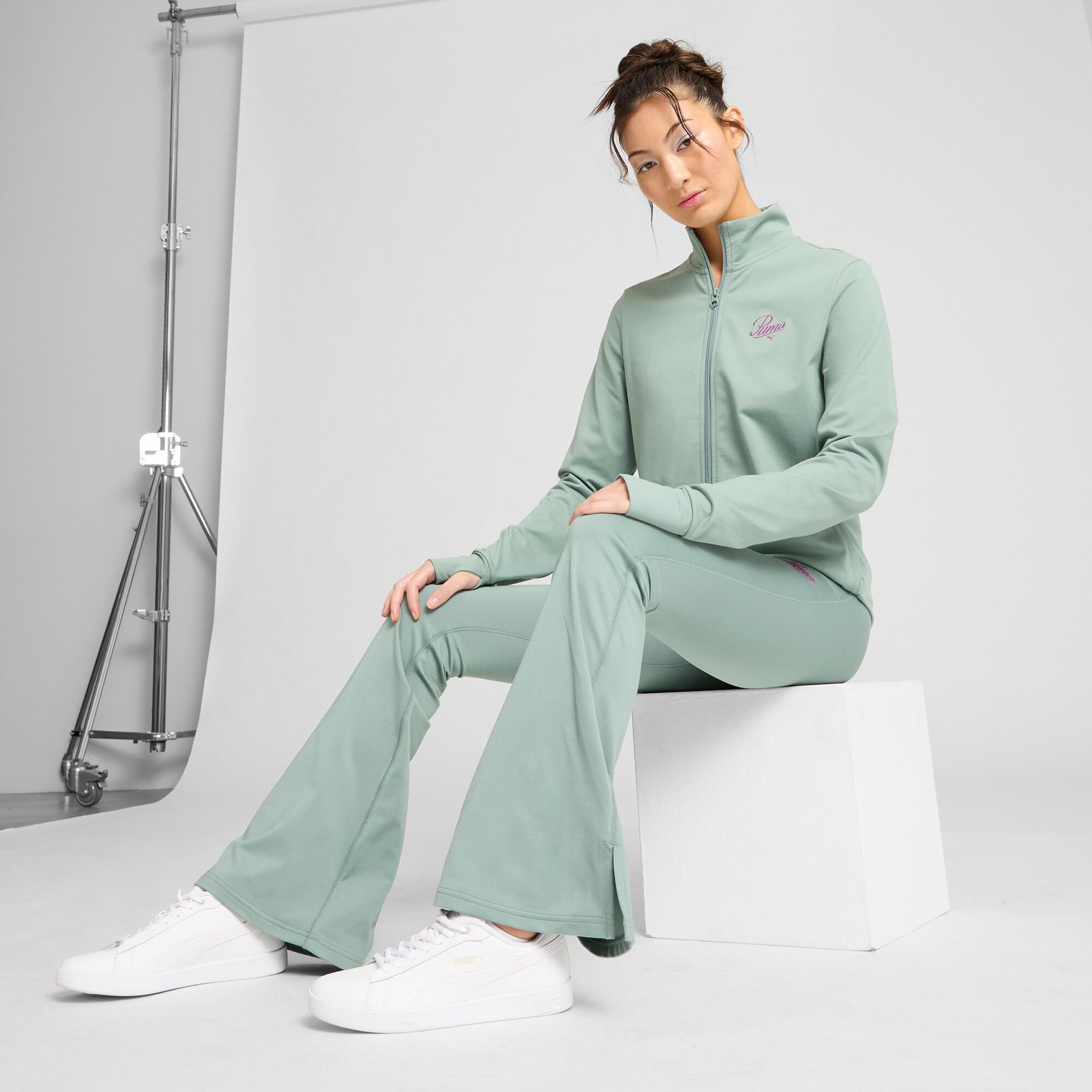 PUMA ESS Script Women's Full-Zip Jacket Product Image