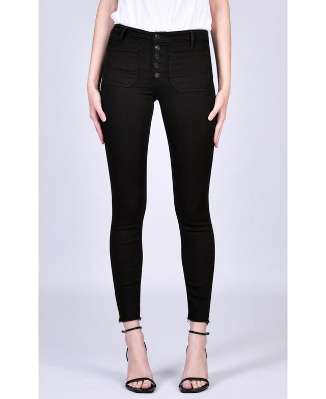 Black Orchid Denim Womens Ava Patch Pocket Skinny Jean Product Image