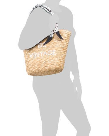 Alive Raffia Tote for Women Product Image