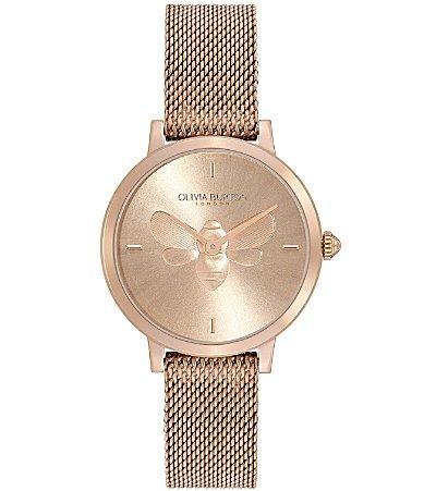 Olivia Burton Ultra Slim Bee Watch, 28mm Product Image