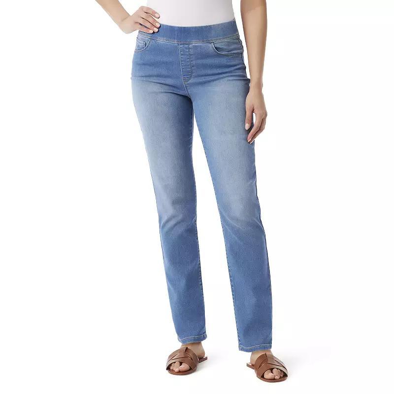 Womens Gloria Vanderbilt Knitology Amanda Pull-on Jeans Product Image