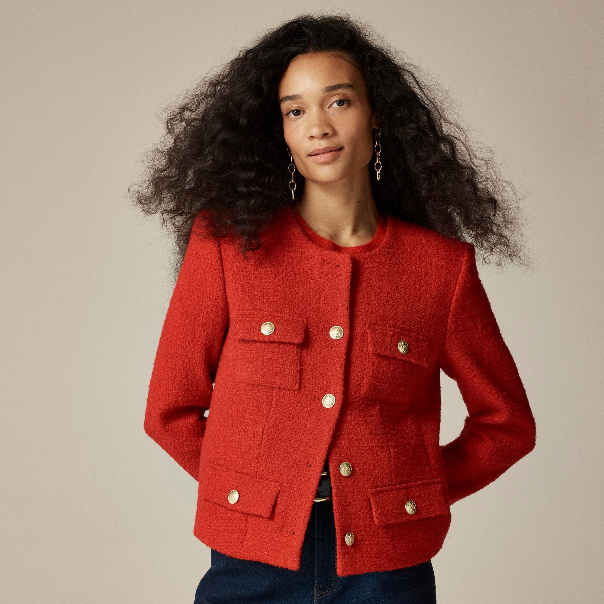 Isabelle lady jacket in tweed Product Image