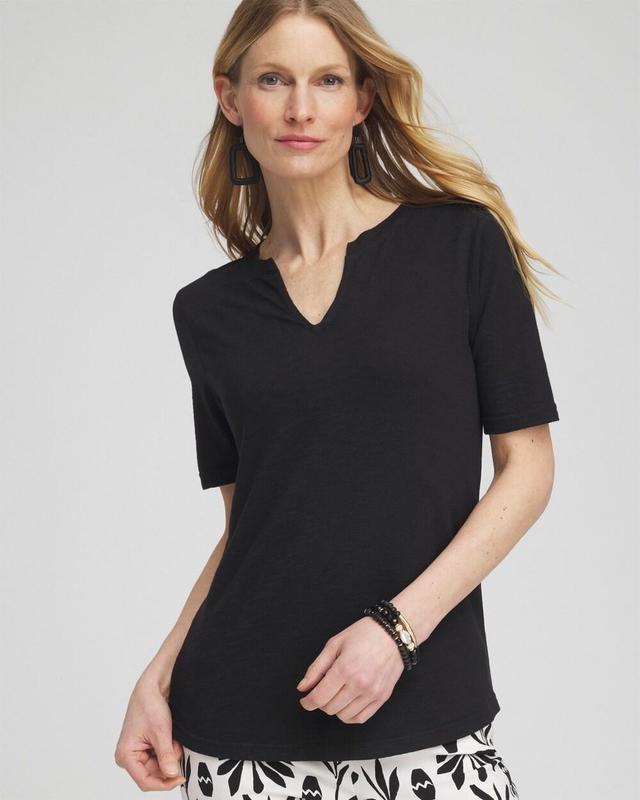 Women's Notch Neck Tee Product Image