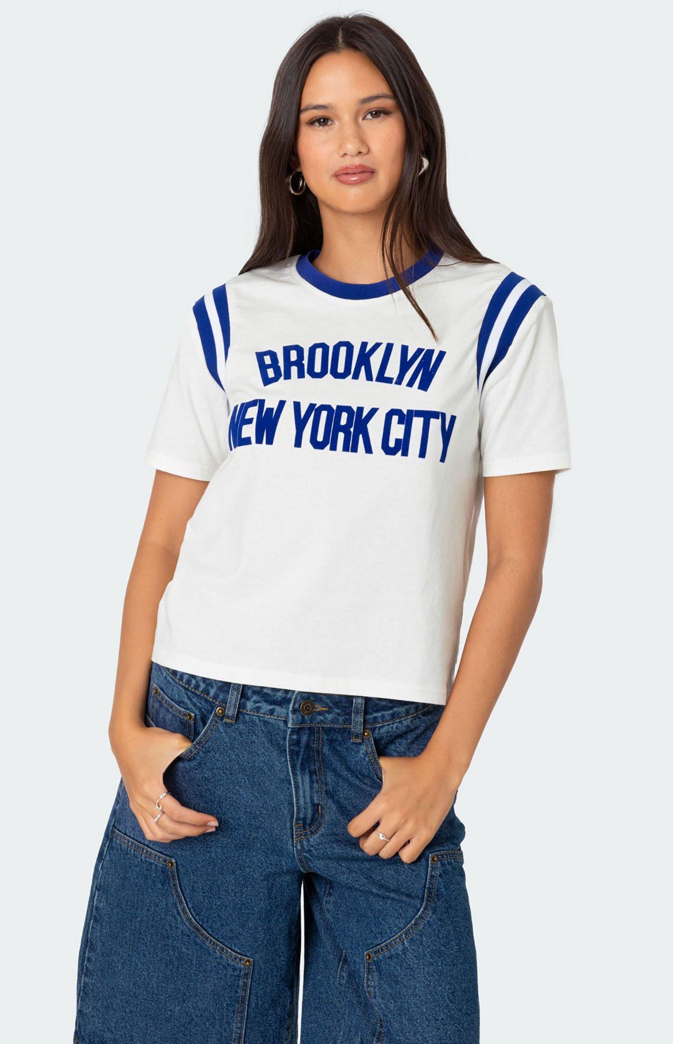 Edikted Womens New Yorker T-Shirt Product Image