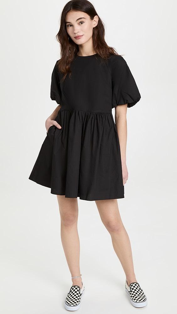 English Factory Short Balloon Sleeve Mini Dress | Shopbop Product Image