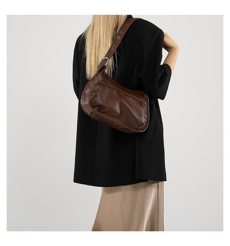 Faux Leather Shoulder Bag Product Image