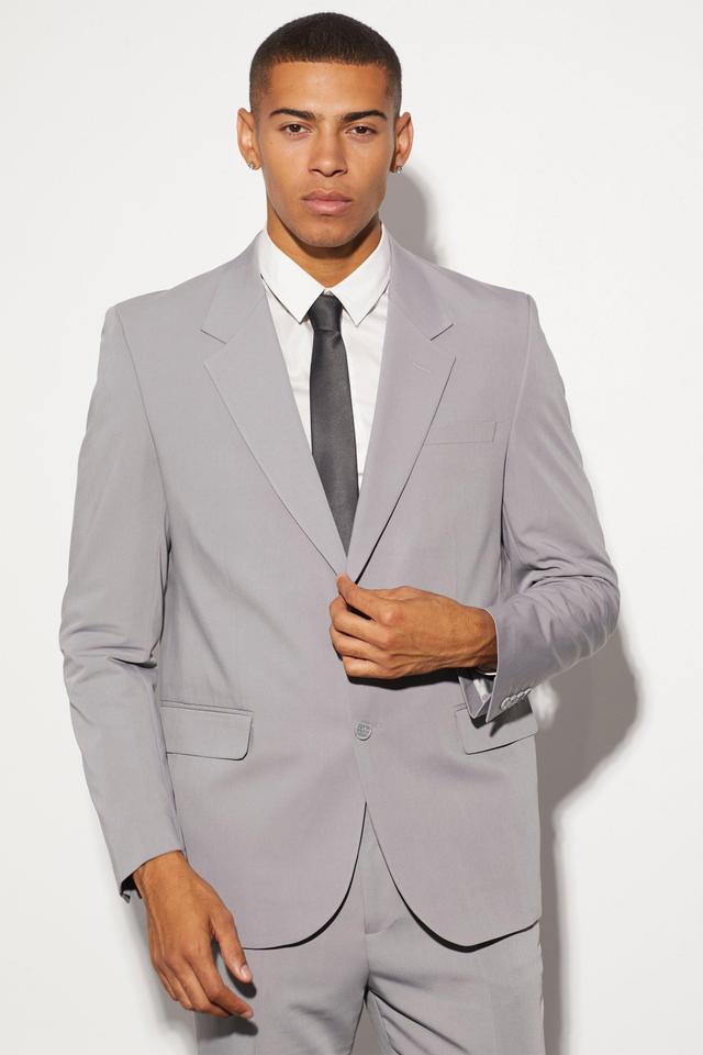 Oversized Boxy Single Breasted Suit Jacket | boohooMAN USA Product Image