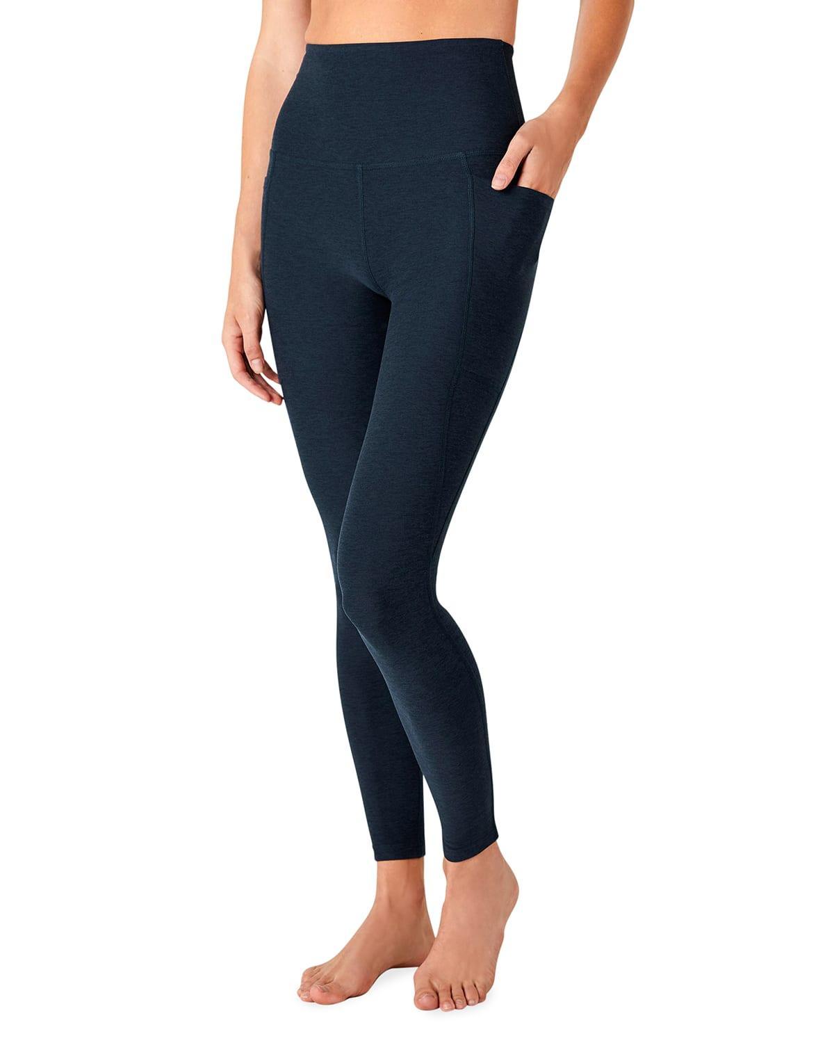 Out Of Pocket Space Dye High-Waist Mid Leggings Product Image