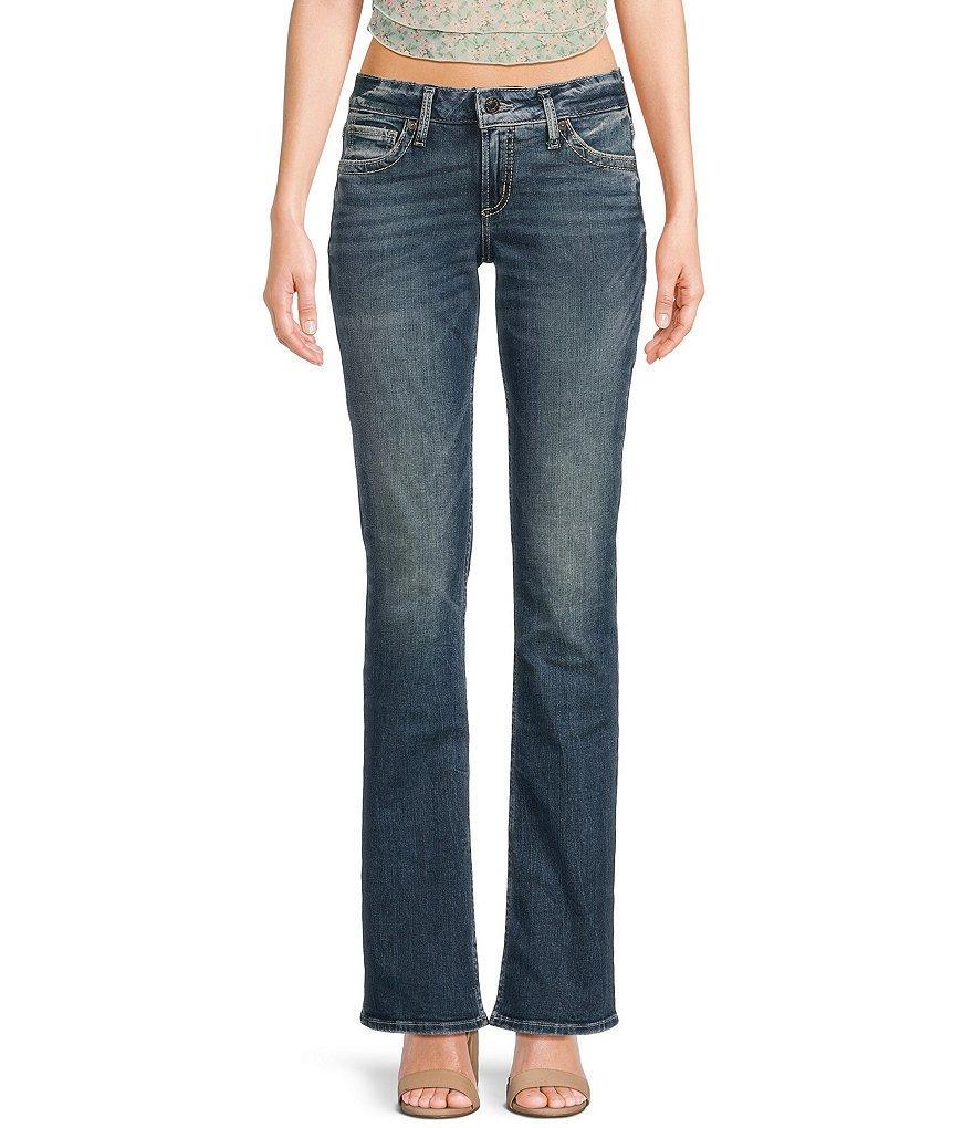 Silver Jeans Co. Suki Mid Rise Skinny Bootcut Jeans Product Image