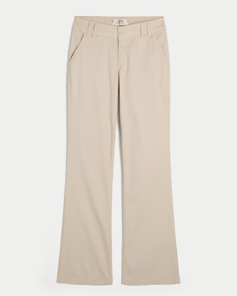 Mid-Rise Relaxed Boot Pants Product Image