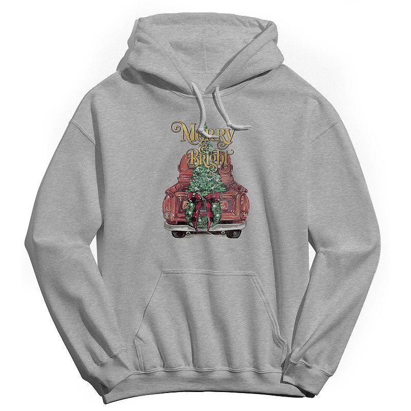 Mens Merry & Bright Hoodie, Womens Product Image