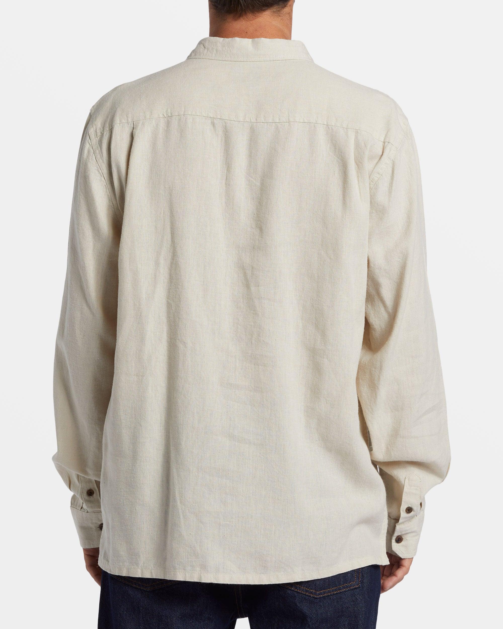 Ricardo Long Sleeve Shirt - Stone Male Product Image