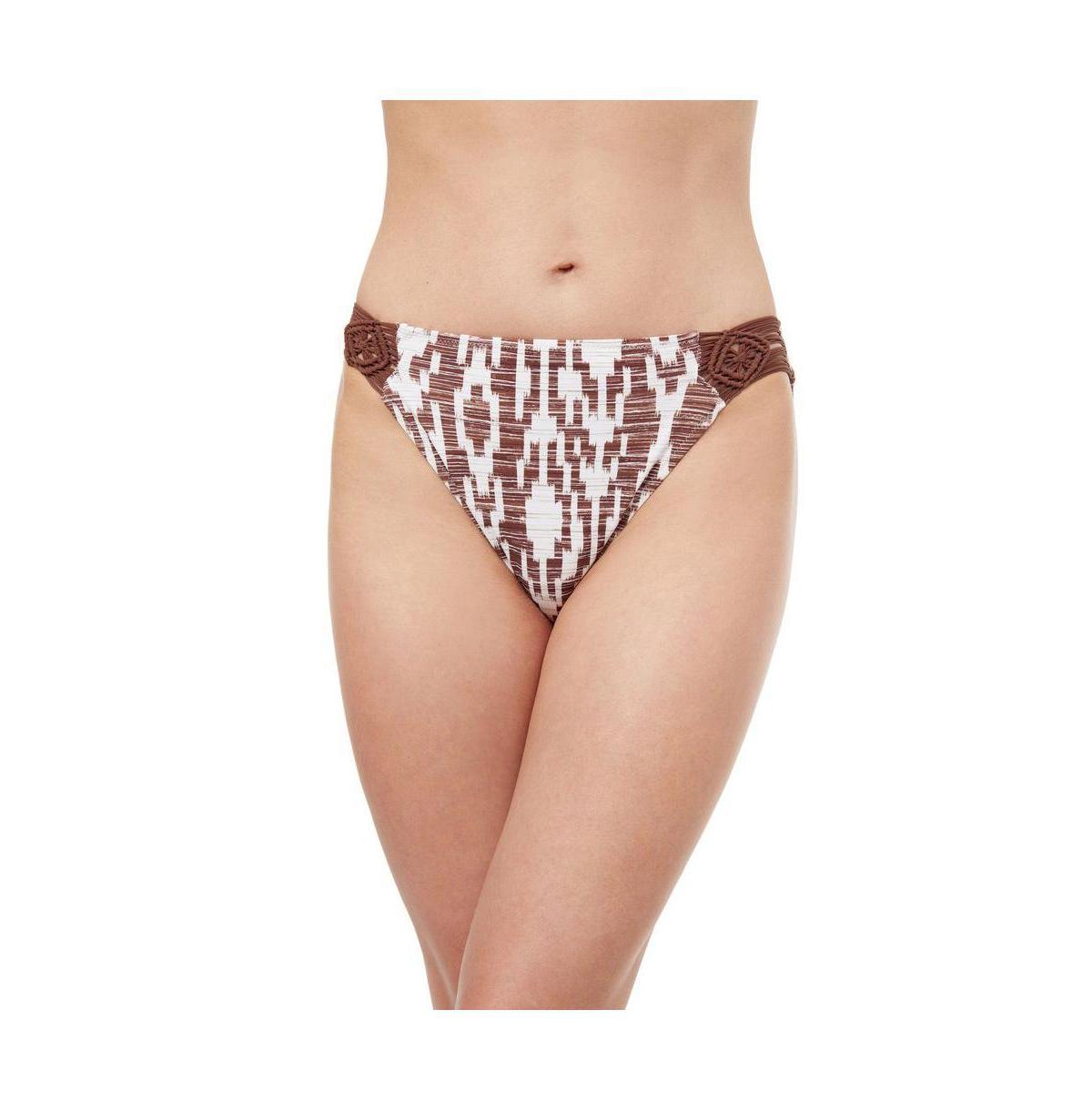 Profile by Gottex Womens Iota Hipster swim bottom - Brown Product Image