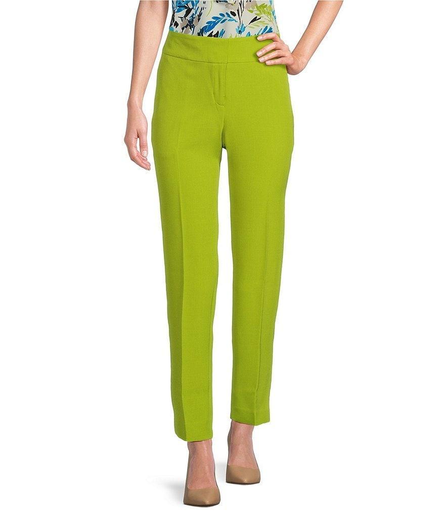 Kasper Petite Size Stretch Crepe Slim Leg Pant Product Image