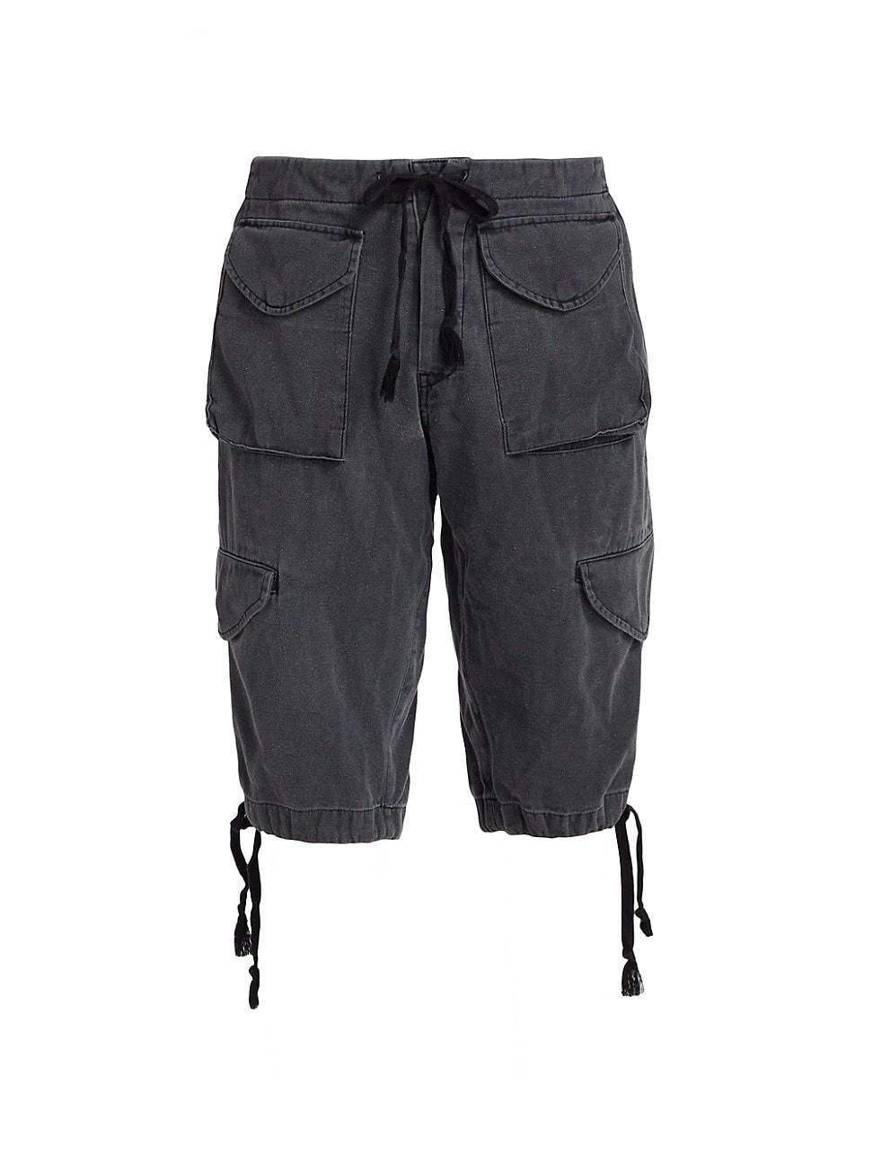 Mens Army Jacket Shorts Product Image