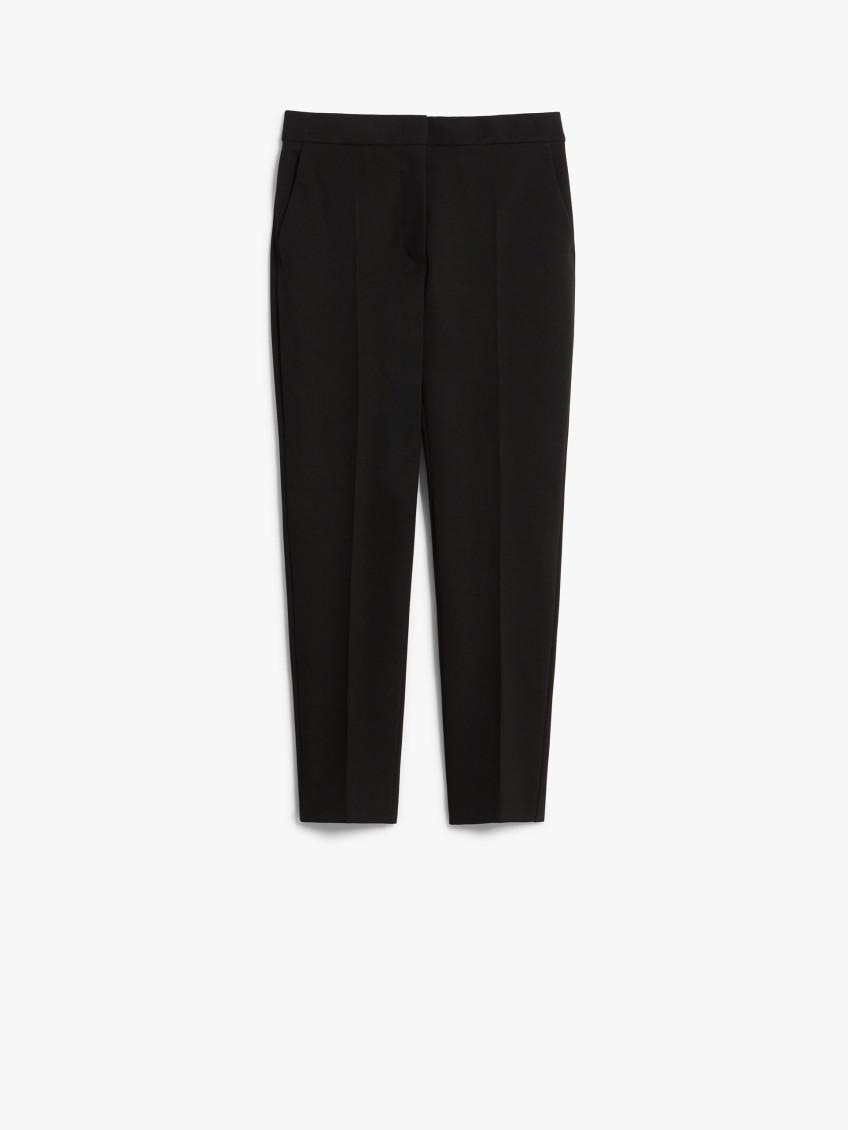 MAX MARA Pegno Jersey Trousers In Black Product Image