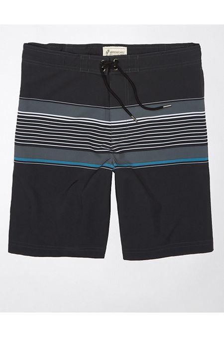 AE 9 Striped Classic Board Short Men's Product Image