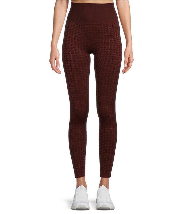 Antonio Melani Active Seamless Houndstooth High Rise Full Length Coordinating Legging Product Image