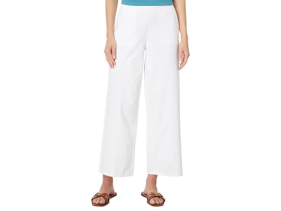 Eileen Fisher Wide Leg Ankle Pants Product Image