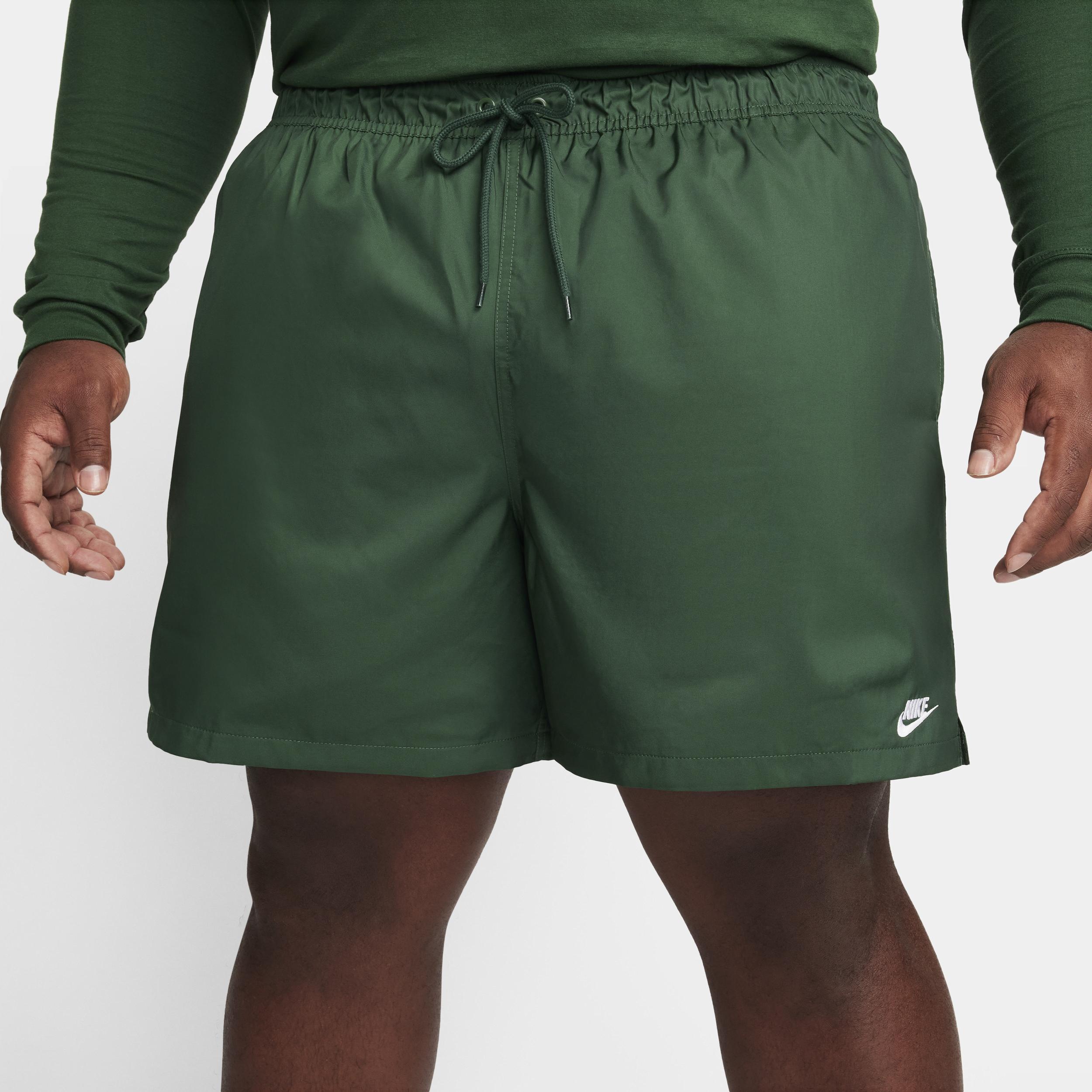 Nike Mens Club Flow Relaxed-Fit 6 Drawstring Shorts Product Image