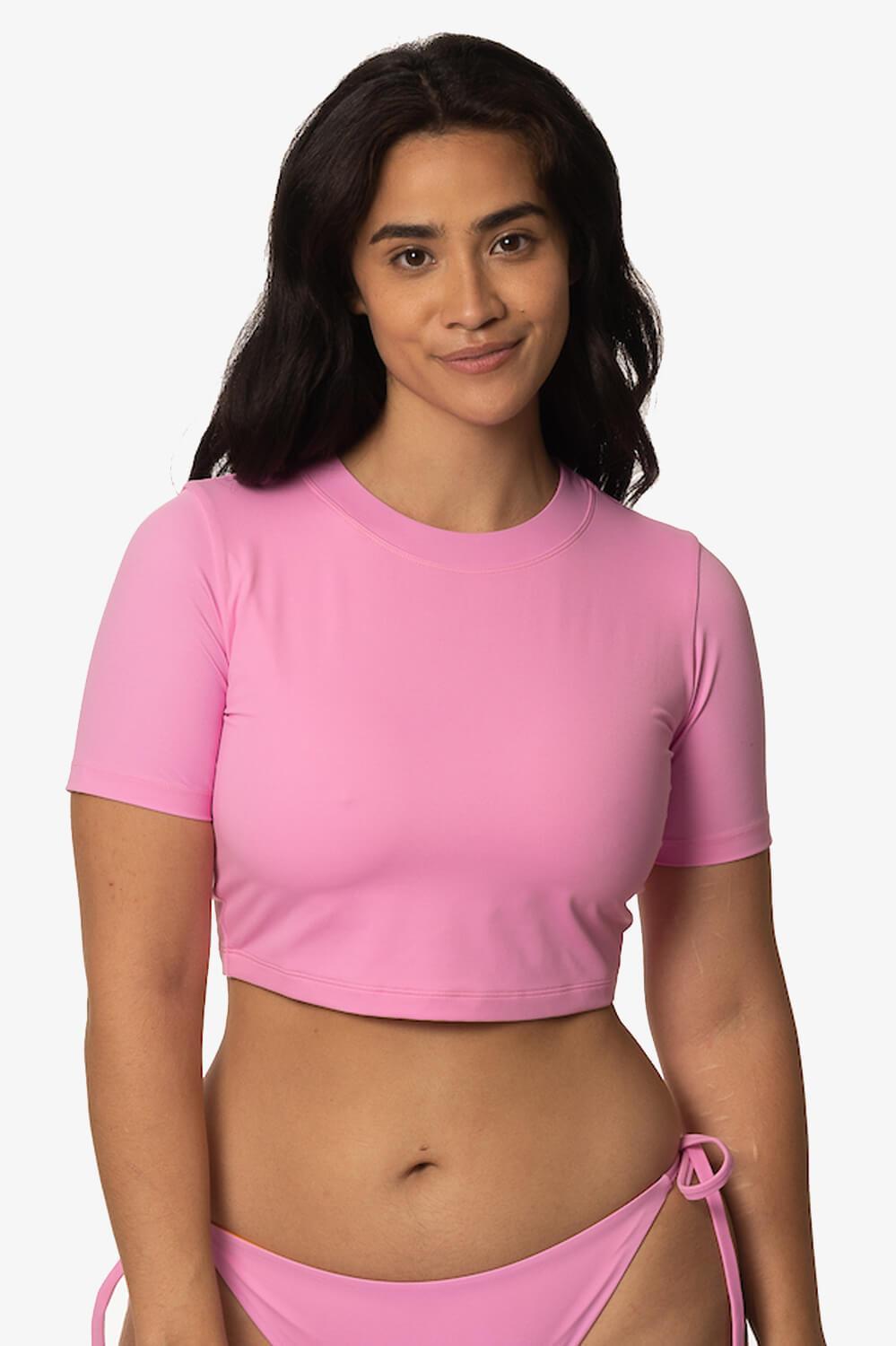 Aurora Short Sleeved  Crop  Rashie - Zion Product Image