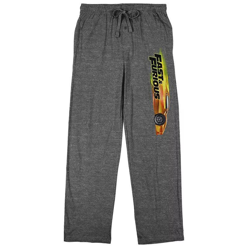 Mens Fast & Furious Race Car Pajama Pants Product Image