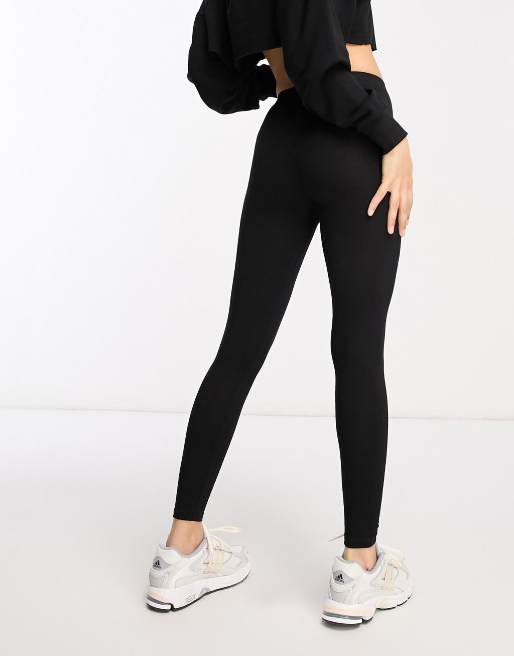 ASOS DESIGN Petite 2 pack leggings Product Image