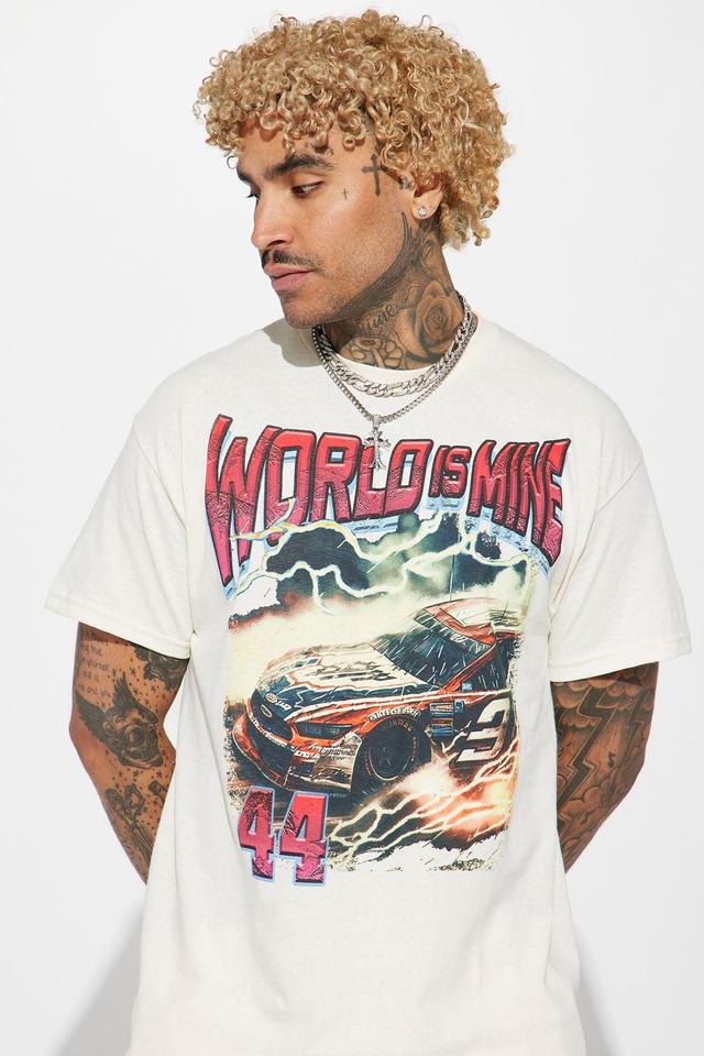 World Is Mine 44 Short Sleeve Tee - Off White Product Image