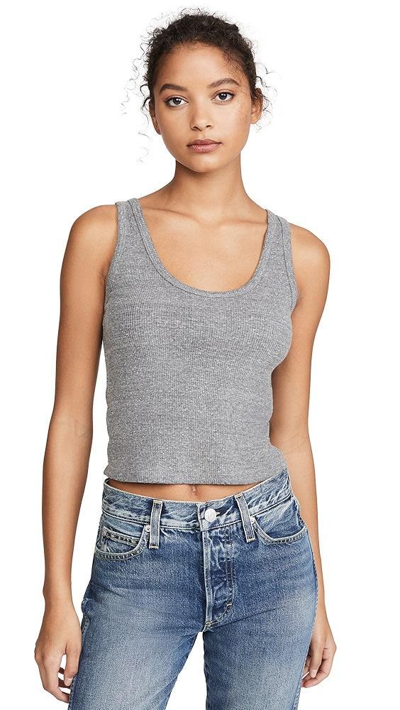 AMO Crop Rib Tank | Shopbop Product Image