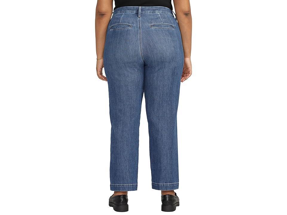 Jag Jeans Plus Size Sophia High-Rise Wide Leg Jeans (Tidal ) Women's Jeans Product Image