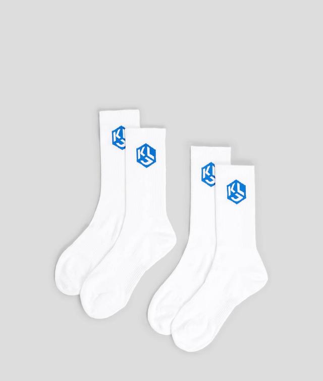 KLJ MONOGRAM SOCKS – 2 PACK Product Image