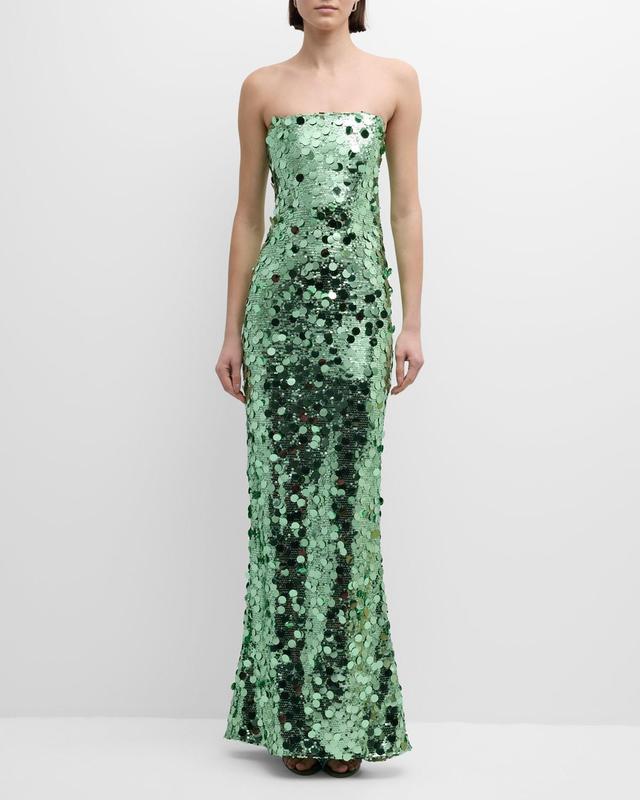 Bronx and Banco Farah Strapless Gown Size S, L, XL. Product Image