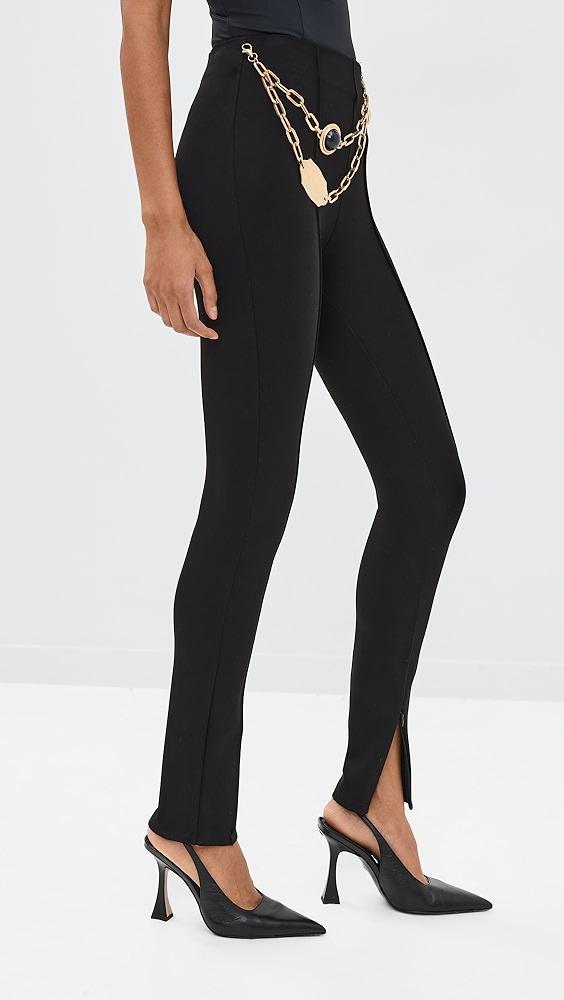 Area Chain Plate Belt Leggings | Shopbop Product Image