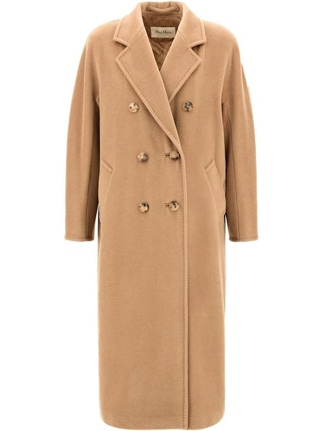 Madame Coat Camel In Beige Product Image