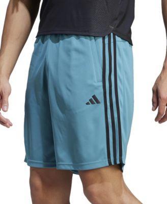 Mens adidas Train Essentials Piqu 3-Stripes Training Shorts Product Image