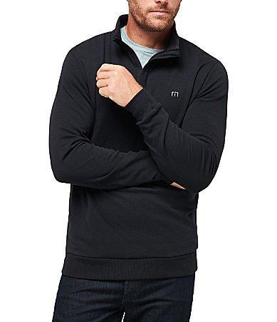 TravisMathew Cloud Quarter Zip 2.0 Fleece Pullover Product Image