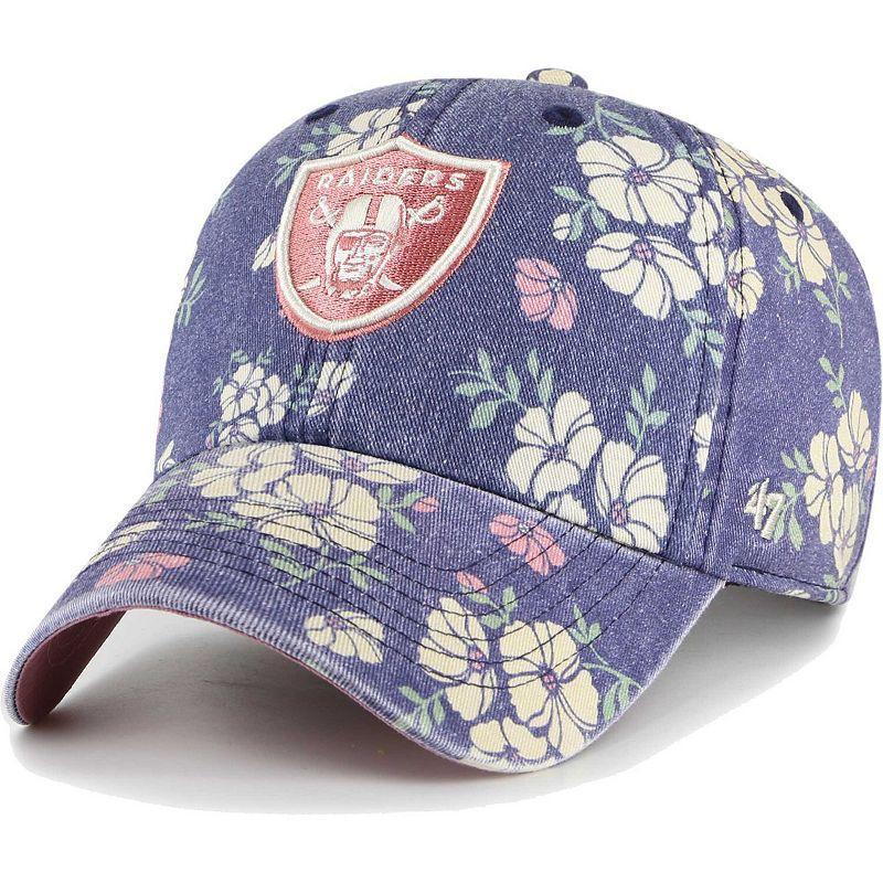 Womens 47 Navy Las Vegas Raiders Primrose Clean Up Adjustable Hat, Lvr Blue Product Image