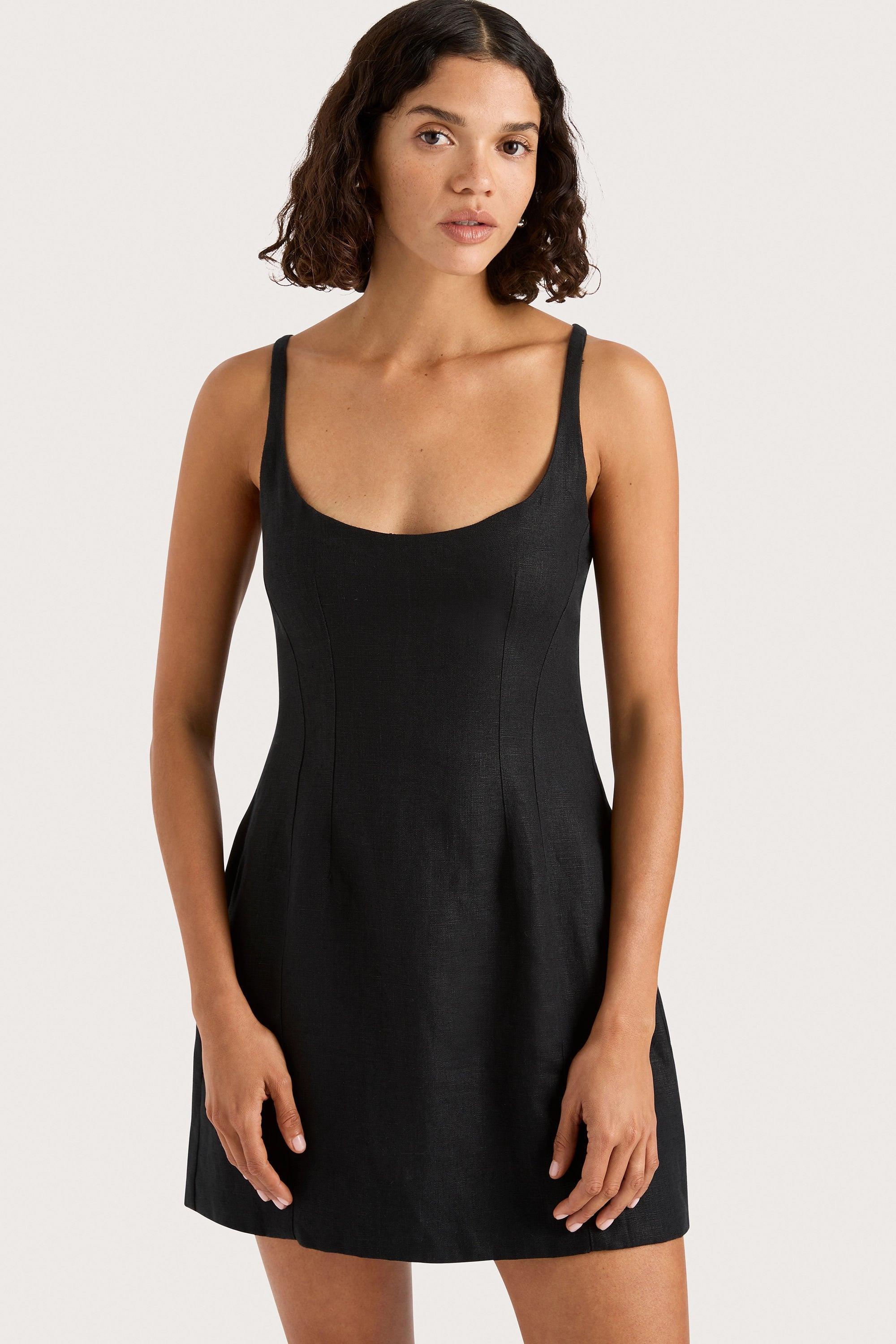 Sanne Mini Dress Black Product Image