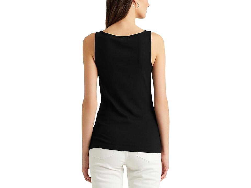 Lauren Ralph Lauren Stretch Cotton Tank Top Product Image