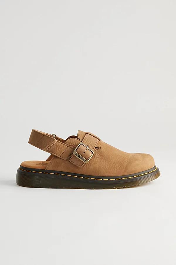 Dr. Martens Jorge II Tumbled Leather Slingback Mule Mens at Urban Outfitters Product Image