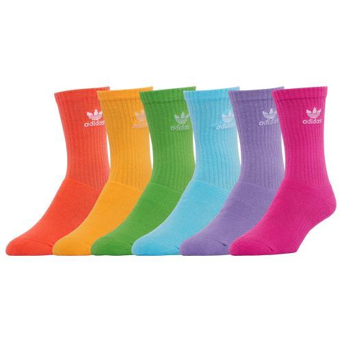 Adidas Originals Trefoil Crew Socks (6-Pack) Product Image